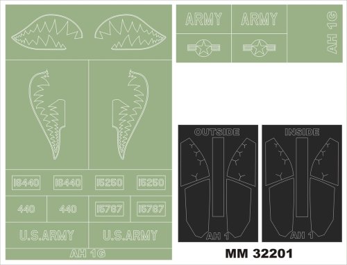 Go to product Montex MM32201 - 1:32 AH-1G Cobra