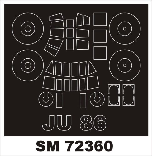 Go to product Montex SM72360 - 1:72 Junkers Ju 86