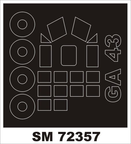Go to product Montex SM72357 - 1:72 GA-43 Clark