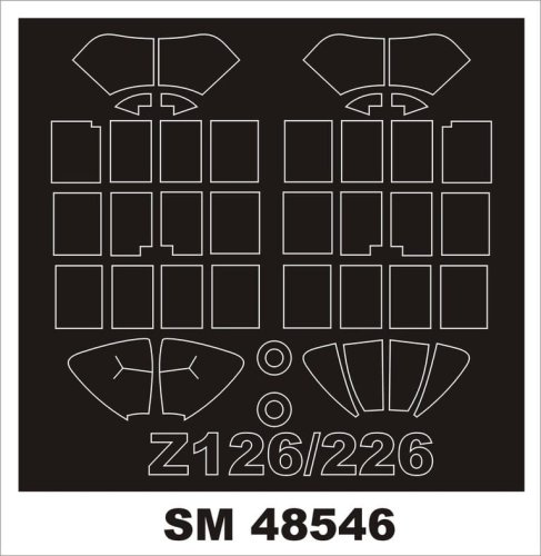 Go to product Montex SM48546 - 1:48 Zlin 126/226