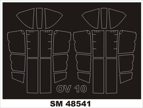 Go to product Montex SM48541 - 1:48 OV-10 Bronco