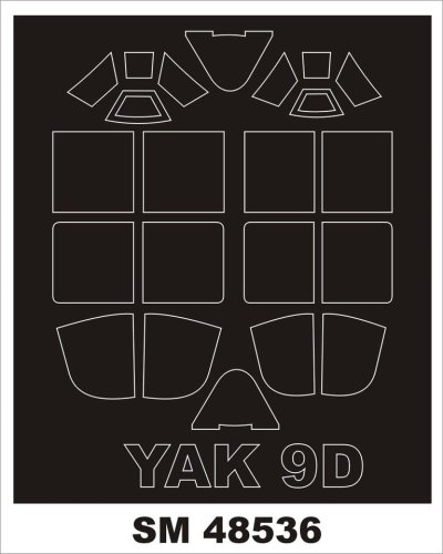 Go to product Montex SM48536 - 1:48 Yak-9D