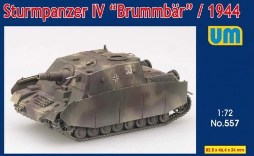 Go to product Unimodels 557 - 1:72 Sturmpanzer IV Brummbar 1944