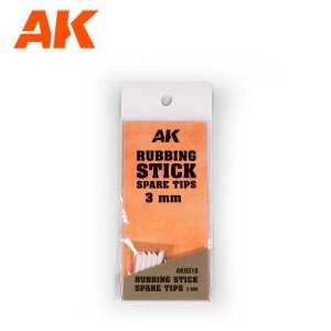 AK Interactive 9318 - Wkłady 3 mm mikro gąbek do weatheringu