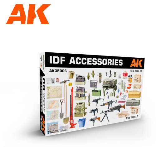 Go to product AK Interactive 35006 - 1:35 IDF Accessories