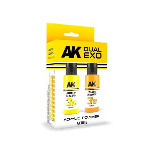 Go to product AK Interactive 1545 - Dual Exo Set 3 - Power Yellow & Fusion Orange