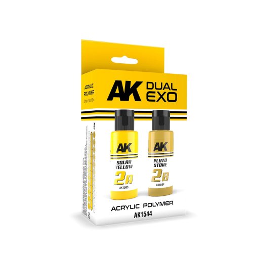 Go to product AK Interactive 1544 - Dual Exo Set 2 - Solar Yellow & Pluto Stone