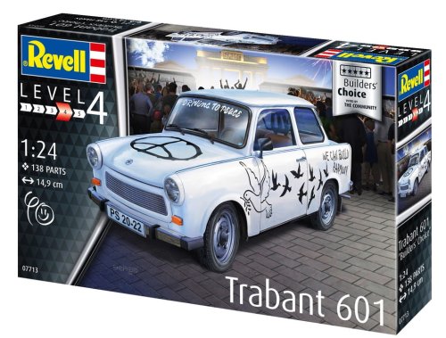 Go to product Revell 07713 - 1:24 Trabant 601 Builder's Choice