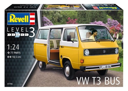 Go to product Revell 07706 - 1:24 VW T3 Bus