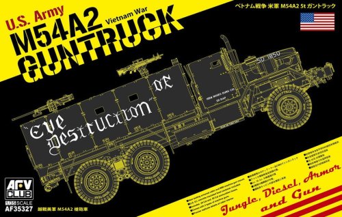 Go to product AFV Club 35327 - 1:35 US Army M54A2 Guntruck Vietnam War
