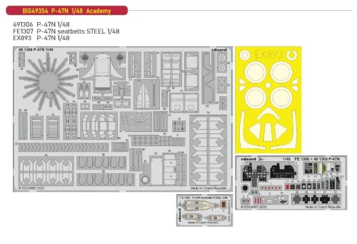 Go to product Eduard BIG49354 - 1:48 P-47N