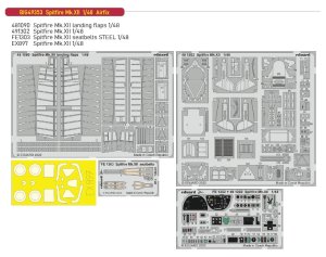 Eduard BIG49353 - 1:48 Spitfire Mk.XII