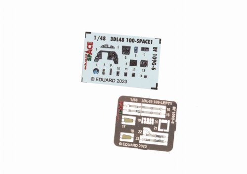 Go to product Eduard 3DL48100 - 1:48 Bf 109G-6 Space 3D Decals + PE