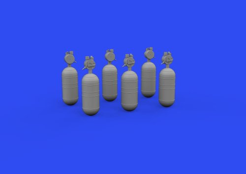Go to product Eduard 648809 - 1:48 WWII USAAF oxygen cylinder A-6 Print 3D
