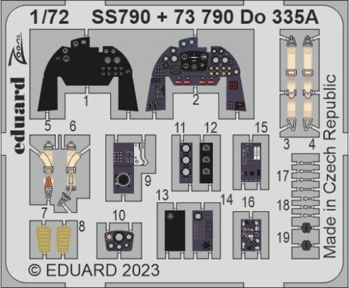 Go to product Eduard SS790 - 1:72 Do 335A