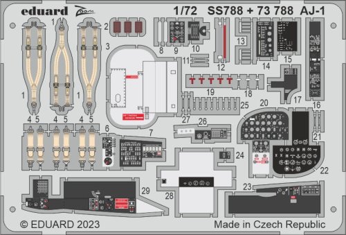 Go to product Eduard SS788 - 1:72 AJ-1