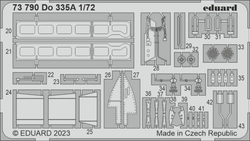 Go to product Eduard 73790 - 1:72 Do 335A