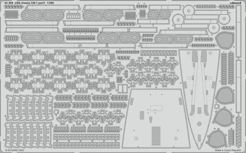 Go to product Eduard 53289 - 1:350 USS Alaska CB-1 part 1