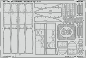 Eduard 481096 - 1:48 Beaufort Mk.I undercarriage