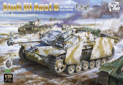 Go to product Border BT020 - 1:35 StuG III Ausf.G Late Production w/ Full Interior