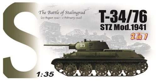 Go to product Dragon 6448 - 1:35 T-34/76 STZ Mod.1941 2 in 1 The Battle of Stalingrad