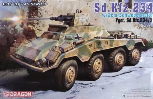 Go to product Dragon 6969 - 1:35 Sd.Kfz. 234 w/ 2cm Schwebelafette