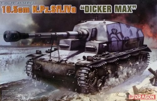 Go to product Dragon 6979 - 1:35 10.5cm K.Pz.Sfl.IVa Dicker Max