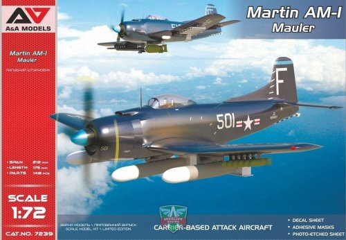 Go to product A&A Models 7239 - 1:72 Martin AM-1 Mauler