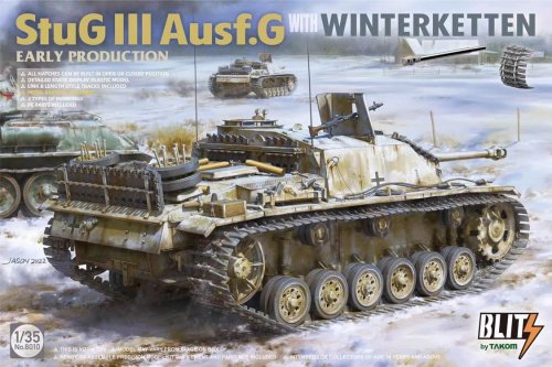 Go to product Takom 8010 - 1:35 StuG III Ausf. G With Winterketten Early Production