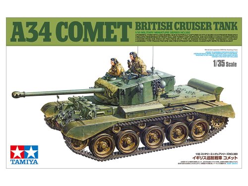 Go to product Tamiya 35380 - 1:35 A34 Comet British Cruiser Tank
