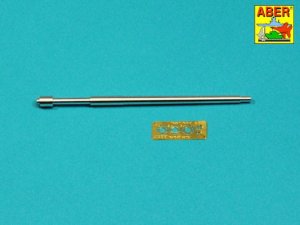 Aber 35L-329 - 1:35 75mm KwK 40 L/48 metal gun barrel without muzzle brake for Panzer IV Ausf. G, H and J tanks