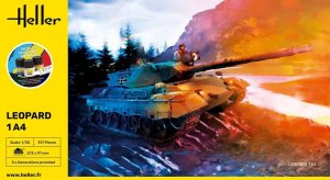 Heller 57126 - 1:35 Leopard 1A4 model z farbami
