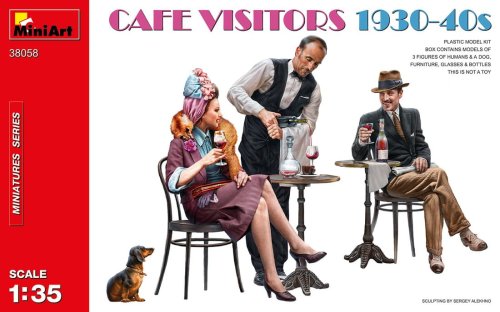 Go to product Miniart 38058 - 1:35 Cafe Visitors 1930-40s