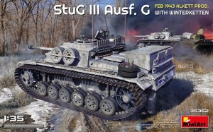 Miniart 35362 - 1:35 StuG III Ausf. G Feb. 1943 Alkett Prod. With Winterketten