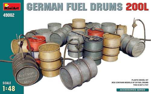 Go to product Miniart 49002 German Fuel Drums 200L