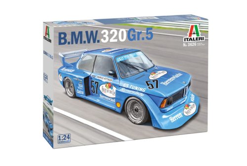 Go to product Italeri 3626 - 1:24 B.M.W. 320 Group 5