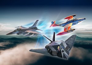 Revell 05670 - 1:72 US Air Force 75th Anniversary F-89 Scorpion, F-117 Nighthawk, F-16 Fighting Falcon model set