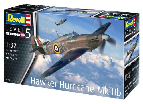 Go to product Revell 04968 - 1:32 Hawker Hurricane Mk.IIb