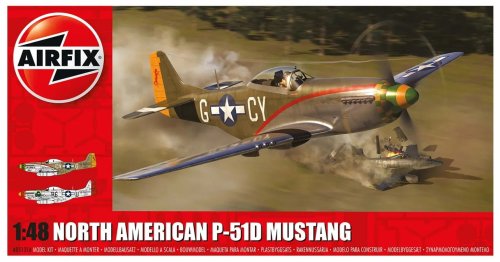 Go to product Airfix 05131A - 1:48 North American P-51D Mustang