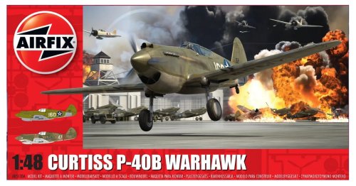 Go to product Airfix 05130A - 1:48 Curtiss P-40B Warhawk