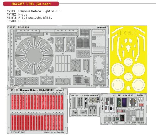 Go to product Eduard BIG49357 - 1:48 F-35B