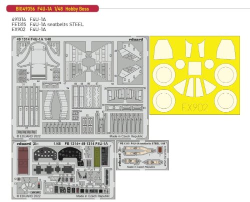 Go to product Eduard BIG49356 - 1:48 F4U-1A