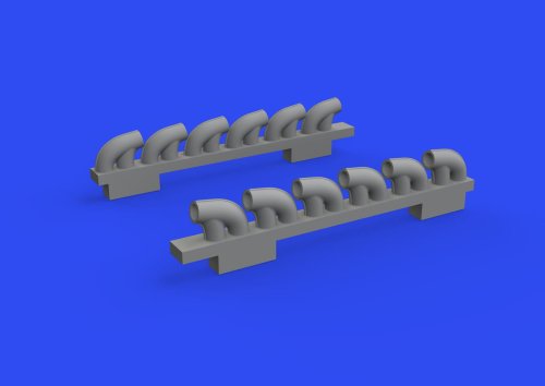 Go to product Eduard 672305 - 1:72 P-39Q exhaust stacks Print 3D