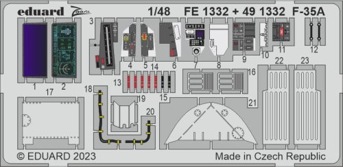 Go to product Eduard FE1332 - 1:48 F-35A