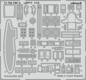 Eduard 73792 - 1:72 F6F-3