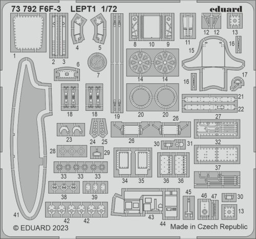 Go to product Eduard 73792 - 1:72 F6F-3