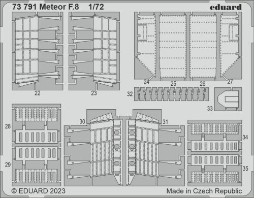 Go to product Eduard 73791 - 1:72 Meteor F.8