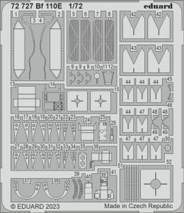 Eduard 72727 - 1:72 Bf 110E