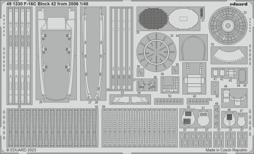 Go to product Eduard 491330 - 1:48 F-16C Block 42 from 2006