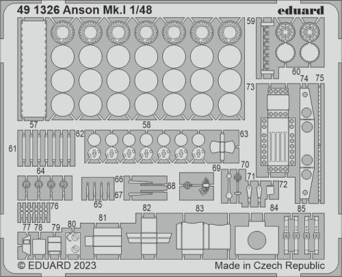 Go to product Eduard 491326 - 1:48 Anson Mk.I